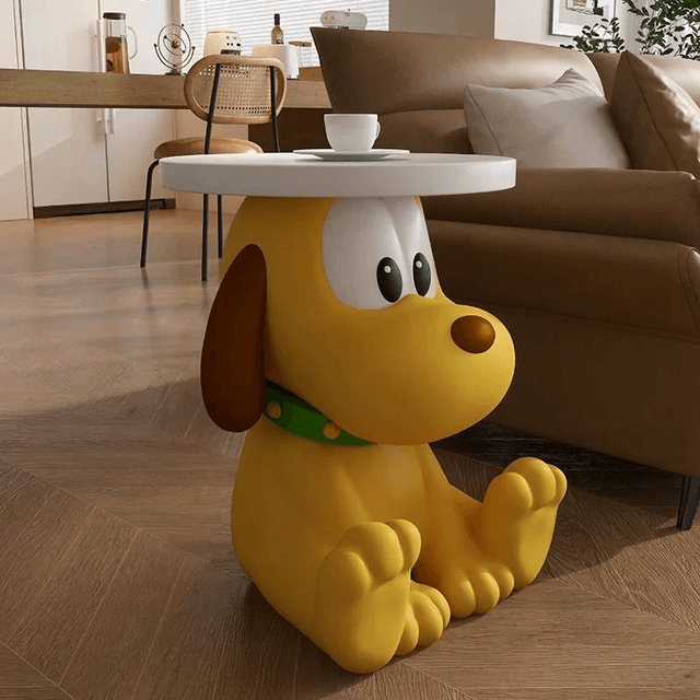 Dog Shaped Coffee Table 