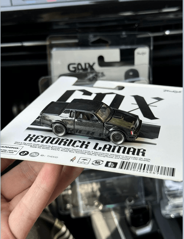 Kendrick GNX Album Car Model Figurine