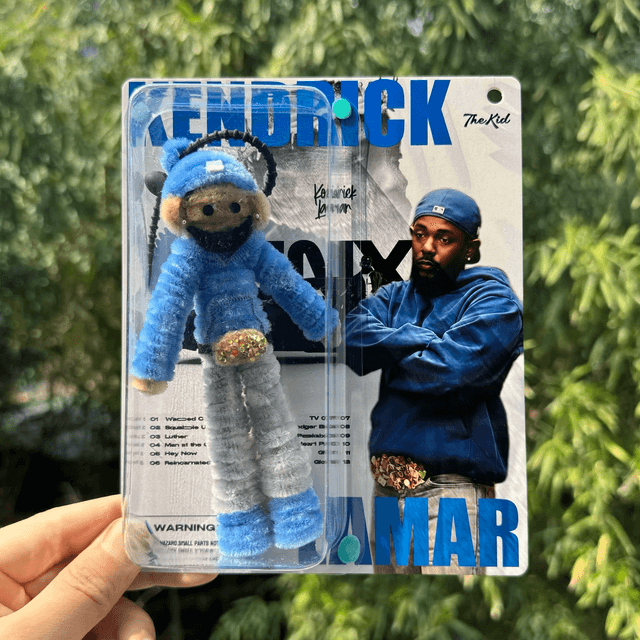 KENDRICK LAMAR PLUSH KEYCHAIN