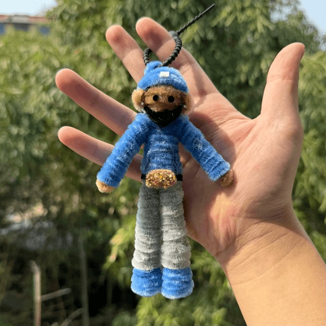 KENDRICK LAMAR PLUSH KEYCHAIN